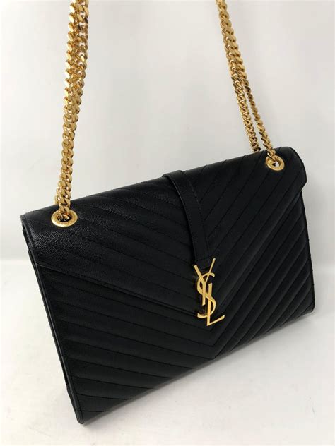 ysl purses black|ysl black purse price.